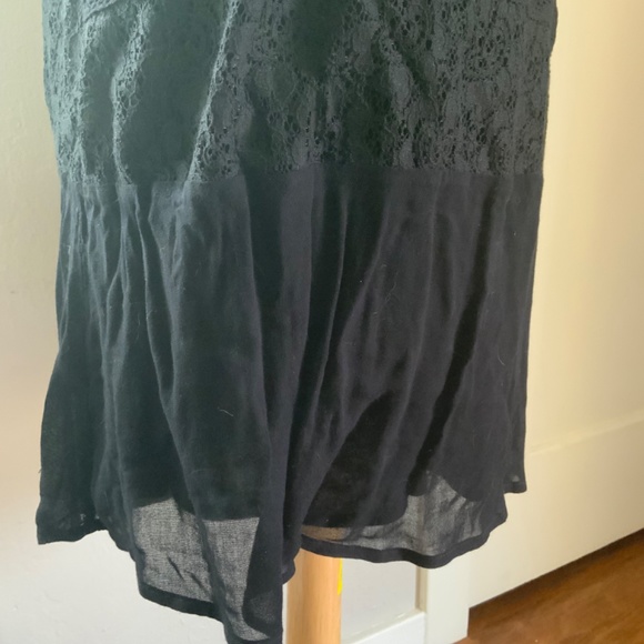 La Rue Black Tunic or Dress, Large - Picture 4 of 9